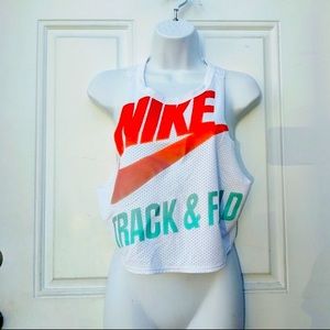 Nike Cropped Track Field Women’s Tank - NWOT(XS)